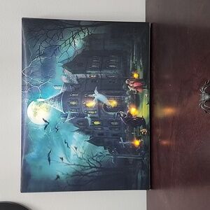 Lighted Halloween Wall Art 3D.